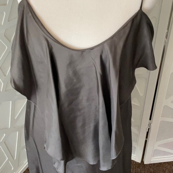 Susana Monaco gray slip dress - Picture 6 of 7